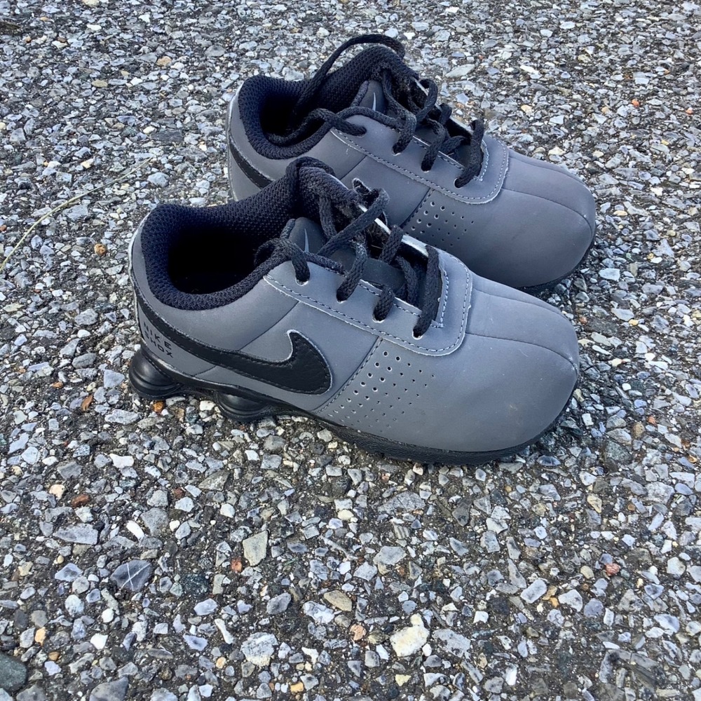 Nike Shox Grey Black Toddler Shoes Sneakers 515026-004 Size 7C